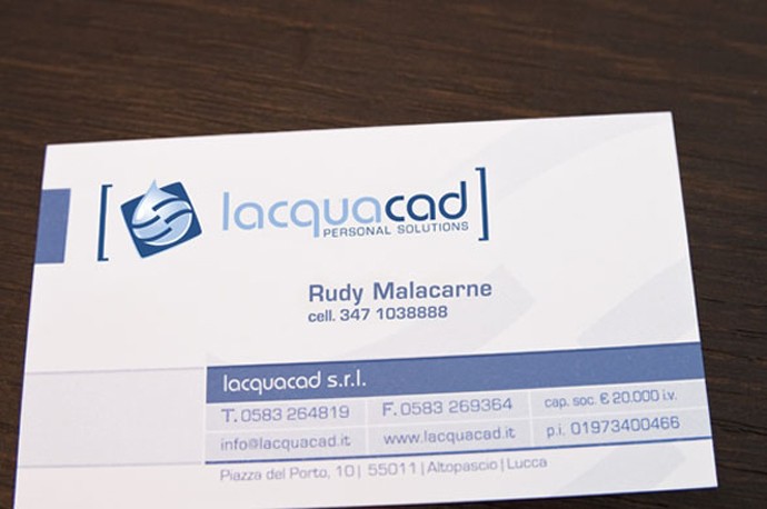 Biglietti da visita Lacquacad 167
